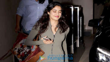 Janhvi Kapoor spotted at the Matrix office