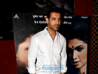 John Abraham, Kumar Mangat Pathak, Subhodh Bhave, and others grace the trailer launch of the Marathi film Savita Damodar Paranjape