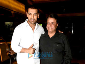 John Abraham, Kumar Mangat Pathak, Subhodh Bhave, and others grace the trailer launch of the Marathi film Savita Damodar Paranjape