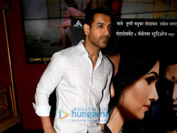 John Abraham, Kumar Mangat Pathak, Subhodh Bhave, and others grace the trailer launch of the Marathi film Savita Damodar Paranjape