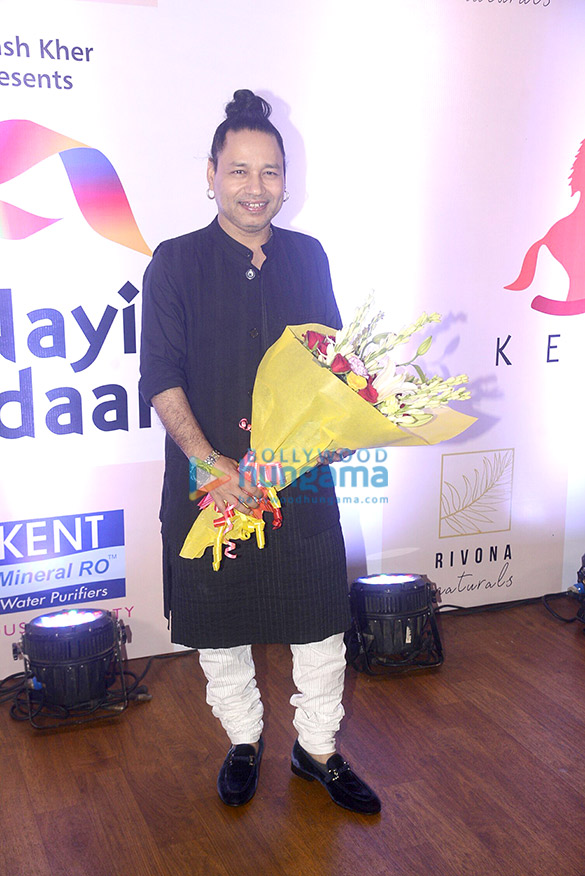 kailash kher is celebrating his birthday with the launch of two bands ar divine and sparsh 2