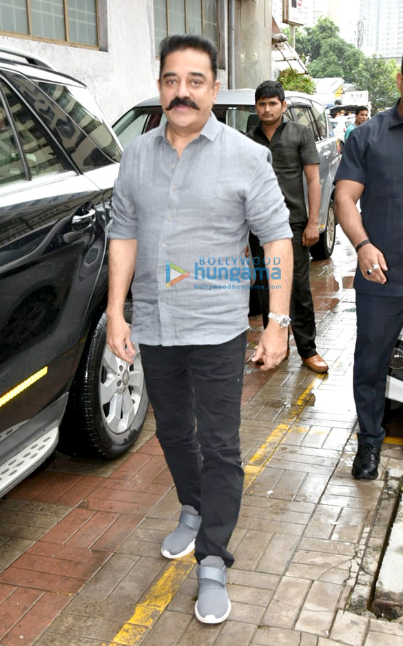 kamal haasan and nora fatehi snapped at t series office in andheri 2