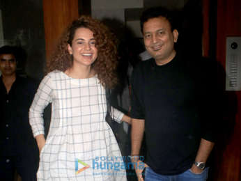 Kangana Ranaut spotted at Kamal Jain's office in Juhu