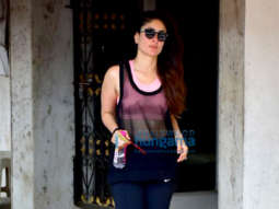 Kareena Kapoor Khan snapped at the gym