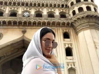 Kiara Advani snapped shopping in Hyderabad