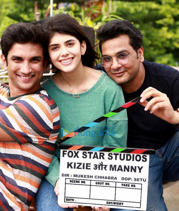 The Fault In Our Stars remake: Here’s the FIRST glimpse of Sushant Singh Rajput and Sanjana Sanghi from the sets of Kizie Aur Manny