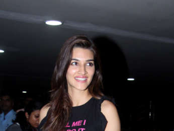 Kriti Sanon and Hema Malini snapped at the airport