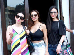 Malaika Arora, Karisma Kapoor and Anu Dewan spotted at Bastian in Bandra
