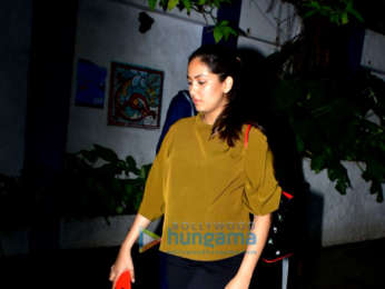 Mira Rajput snapped outside a cafe in Bandra
