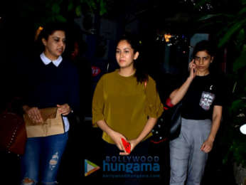 Mira Rajput snapped outside a cafe in Bandra