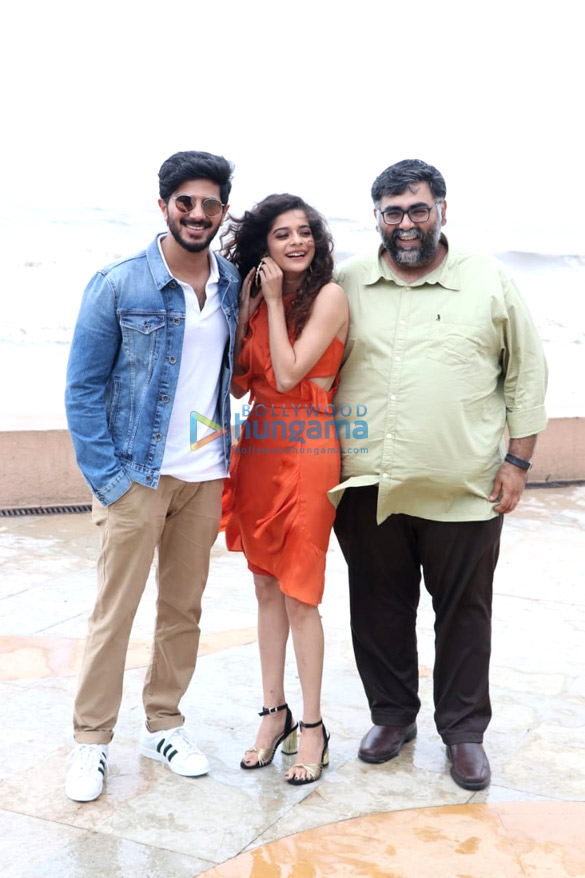Mithila Palkar and Dulquer Salmaan snapped at Karwaan promotions Mithila Palkar and Dulquer Salmaan snapped at Karwaan promotions
