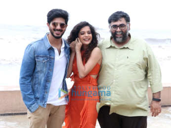 Mithila Palkar and Dulquer Salmaan snapped at Karwaan promotions