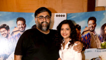Mithila Palkar and Akarsh Khurana promote their film ‘Karwaan’