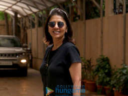 Neetu Singh snapped at BBlunt salon in Juhu