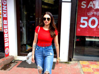 Nimrat Kaur and Aditi Rao Hydari snapped post lunch in Bandra
