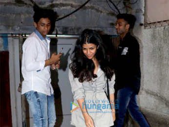Nimrat Kaur spotted at Chandan cinema in Juhu