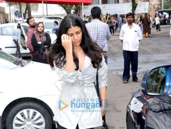 Nimrat Kaur spotted at Chandan cinema in Juhu