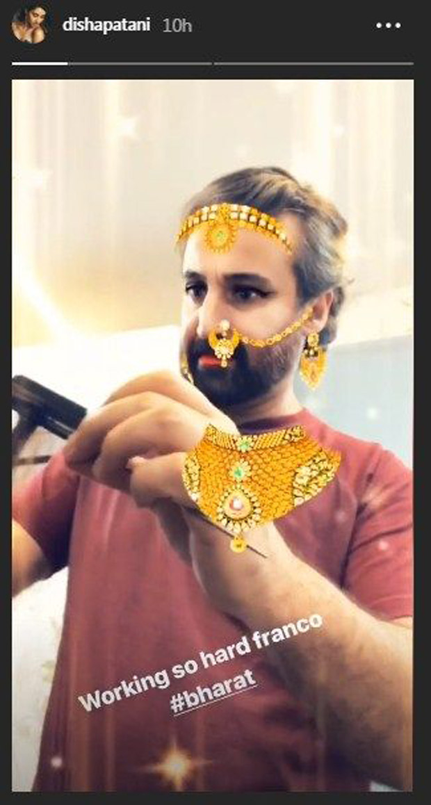 Pics Out: After Salman Khan, Disha Patani posts pics from the sets of Bharat