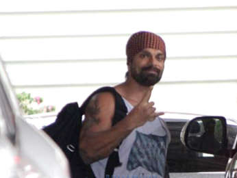 Ranveer Singh, Bipasha Basu and Karan Singh Grover snapped outside the gym