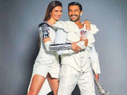 Ranveer Singh and Sanju actress Karishma Tanna sport futuristic look for a commercial shoot