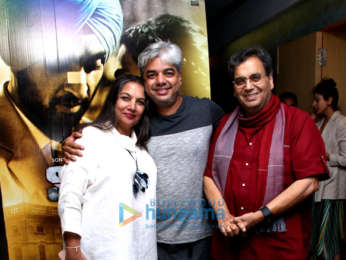 Sachin Tendulkar and Fatima Sana Shaikh snapped attending the screening of 'Soorma'