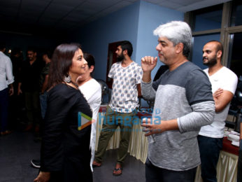 Sachin Tendulkar and Fatima Sana Shaikh snapped attending the screening of 'Soorma'