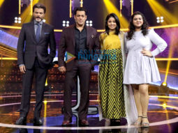 Salman Khan and Anil Kapoor snapped on the sets of 10 Ka Dum
