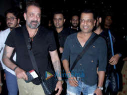 Sanjay Dutt, Neha Dhupia and others snapped at the airport