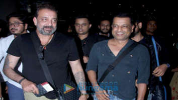 Sanjay Dutt, Neha Dhupia and others snapped at the airport