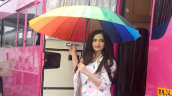 Sanjeeda Sheikh snapped at a shoot in Mahalaxmi