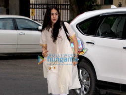 Sara Ali Khan snapped outside the gym