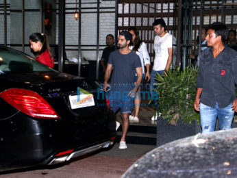 Shahid Kapoor and Mira Rajput snapped in Andheri