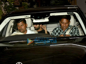 Shahid Kapoor snapped at Sunny Super Sound