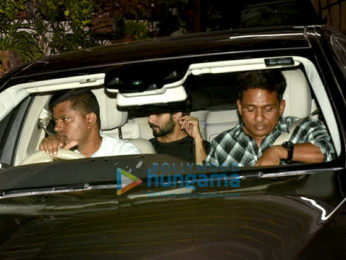 Shahid Kapoor snapped at Sunny Super Sound