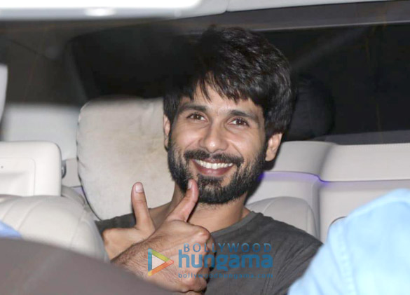 Shahid Kapoor spotted at Sunny Super Sound in Juhu
