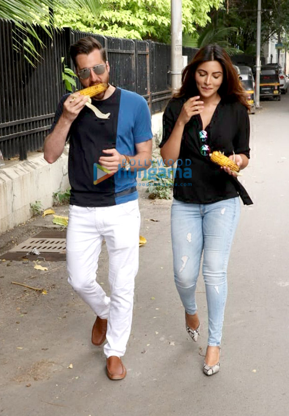 shama sikander snapped with her boyfriend in lokhandwala 3