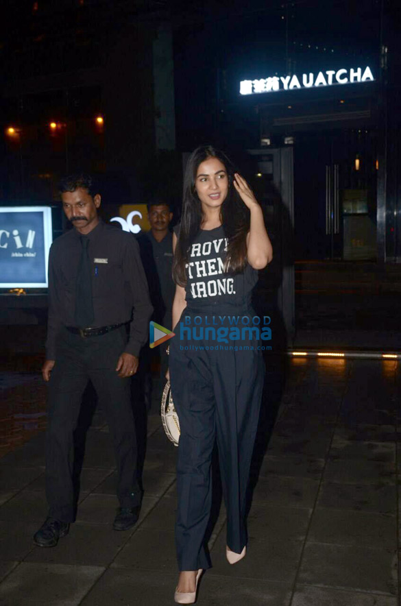 sonal chauhan spotted at yauatcha in bkc 6