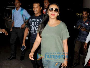 Sonam Kapoor Ahuja, Karan Johar, Evelyn Sharma and others snapped at the airport