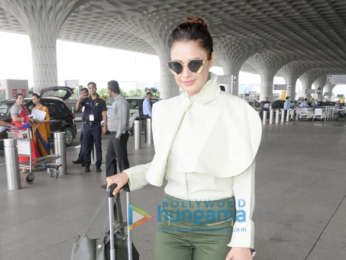 Sonam Kapoor Ahuja, Karan Johar, Evelyn Sharma and others snapped at the airport