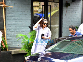 Sonam Kapoor Ahuja and Anand Ahuja spotted at their new shop in Bandra