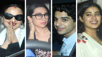 Sridevi’s close friends Rekha and Karisma Kapoor give their blessings to Dhadak duo Ishaan Khatter and Janhvi Kapoor