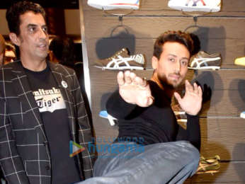Tiger Shroff snapped at Onitsuka Tiger launch in Delhi
