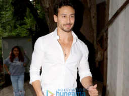 Tiger Shroff snapped at Sanjay Leela Bhansali’s house in Juhu