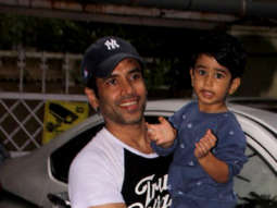 Tusshar Kapoor snapped at his son Laksshya’s school