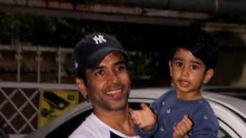 Tusshar Kapoor snapped at his son Laksshya’s school