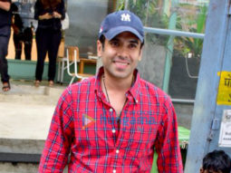 Tusshar Kapoor spotted at Kitchen Garden in Bandra