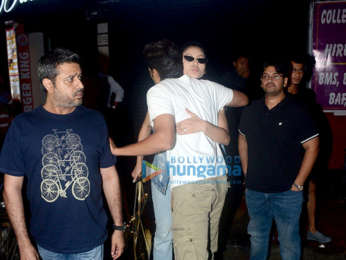 Urvashi Rautela and Ritesh Deshmukh spotted at Bastian in Bandra
