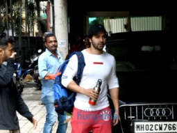 Varun Dhawan snapped at post rehearsals for Bhushan Kumar and Remo D’Souza’s untitled