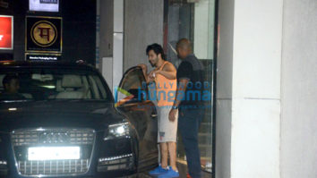 Varun Dhawan snapped outside the gym in Bandra