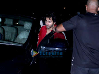 Varun Dhawan spotted at a clinic